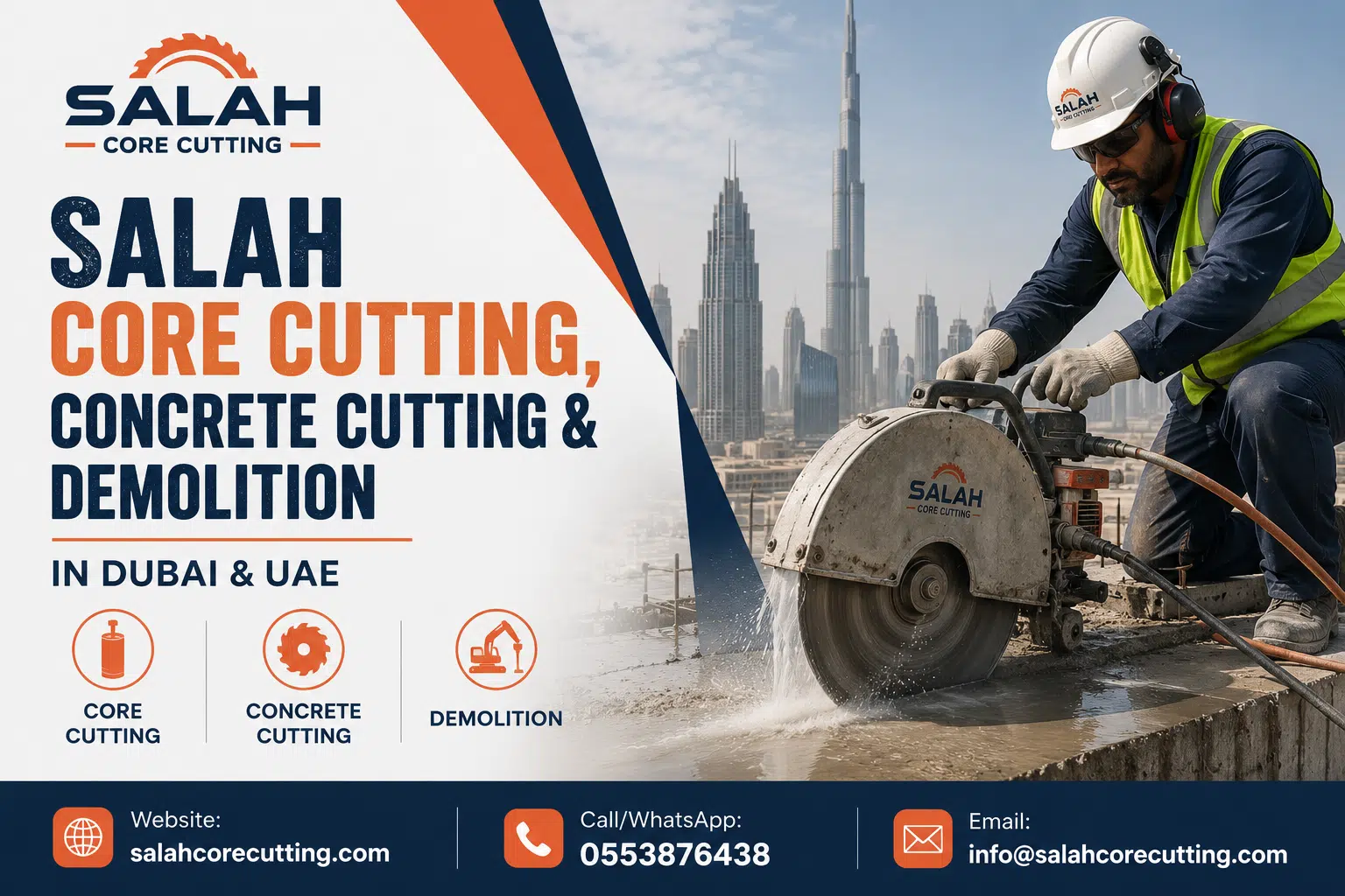 salah core cutting dubai